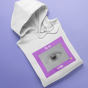 Sweat à capuche – Je te vois