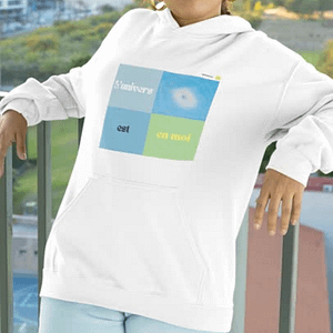 Sweat à capuche – L’univers est en moi