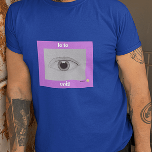 T-shirt unisexe Art & Esprit – Je te vois