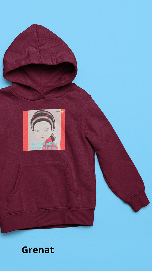 Sweat-shirt à capuche La tranquillité